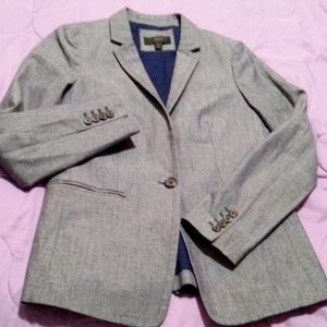JCREW  WOMENS SZ 4 DARK BLUE BLAZER